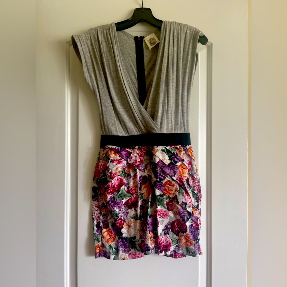 Urban Outfitters Floral & Grey Dress.